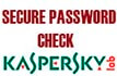 Kaspersky SECURE PASSWORD CHECK