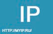 myip.ru - IP адрес